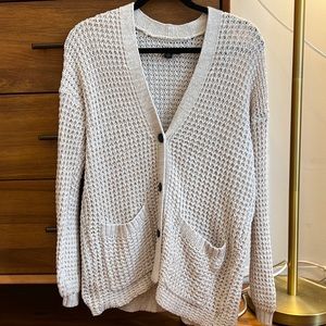 Oatmeal American Eagle Cardigan